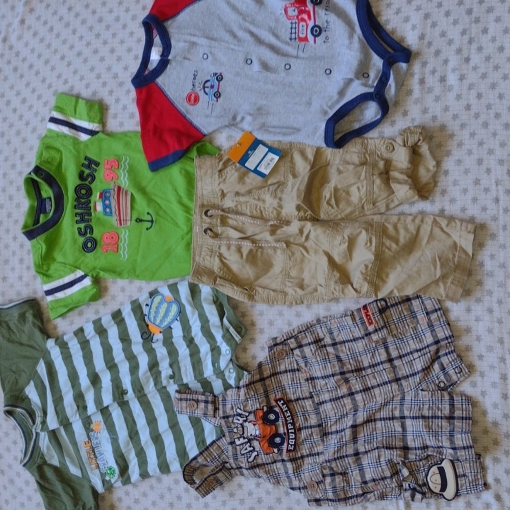 Summer Boys Clothing - Mixed Lot of FIVE Items
